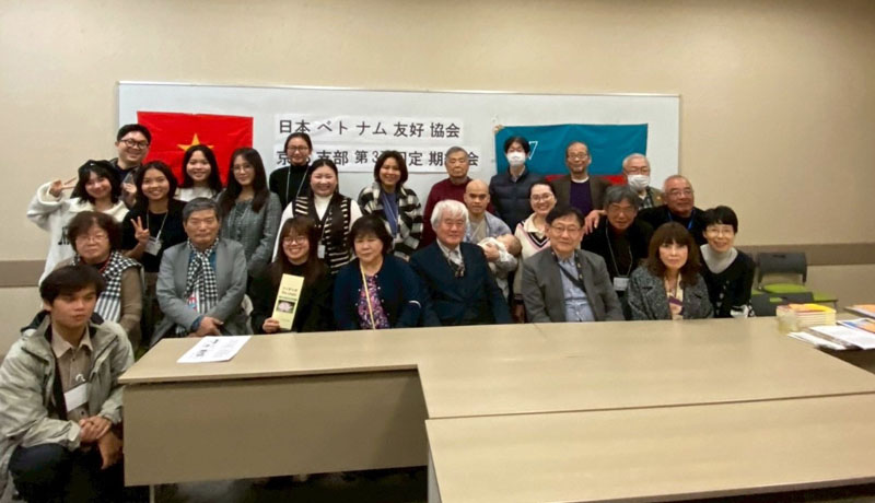 日べト京都支部総会での交流会